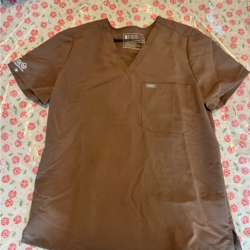 FIGS Brown Scrub Set